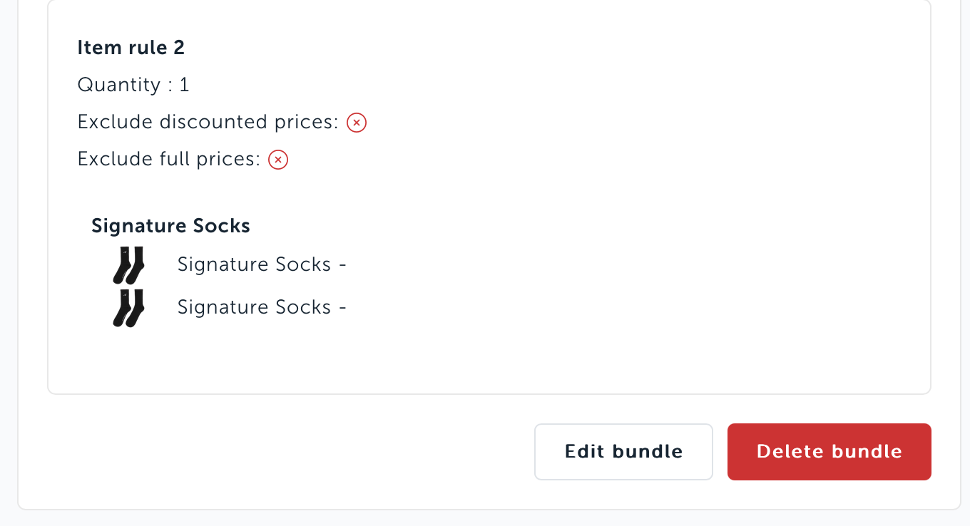Edit bundles